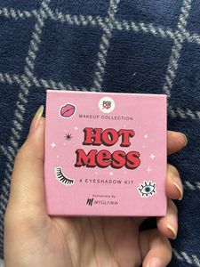 POP XO makeup collection HOT mess 4 eyeshadow kit