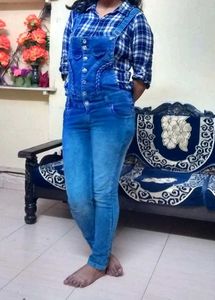 Denim Dungarees