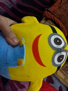 Minion And Little Puppy Soft Toy