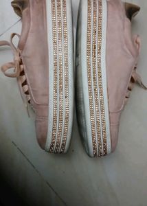 Suede Size 41 Shoes with Embellishments