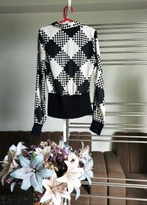 Vintage Checkered Blouse