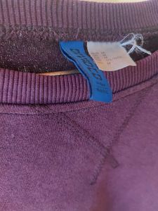 H&amp;M Purple Winterwear Casual Sweater