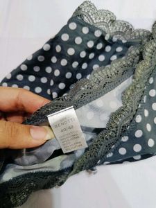 🇬🇧😍 Beautiful Charcoal Colour Dotted Penty