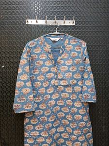 Floral Print Kurta