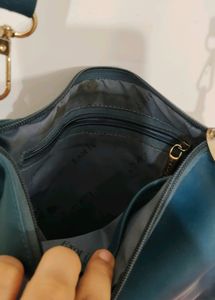Women Teal Green Slingbag (Crossbody)
