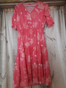 Floral Pink Dress