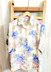 Offwhite Printed Shirt Size-42
