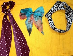 Vintage Headband & Scarf Set