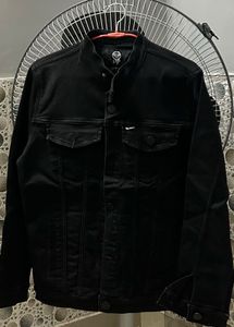 Stylish Black Denim Jacket