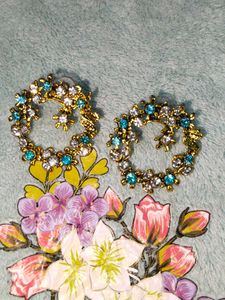 Floral Wreath Earrings