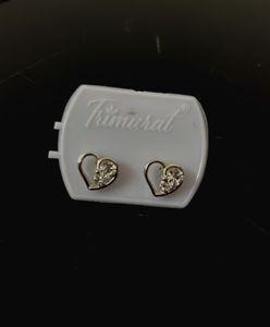 Heart Stud Earrings