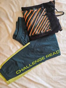 HRX Men&#39;s Track Pant and cotton Jersey