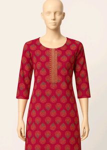 Two Branded Kurtas( Elegant, Colorful Yet Flashy)