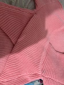 Beautiful Pink Cross Sweaters