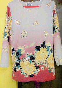 Floral Long Sleeve Top