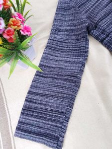 Striped Blue Cardigan