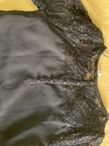 Black Shimmery Top
