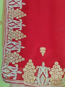 Heavy Border Saree