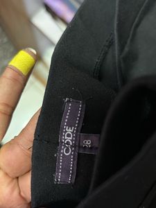 White Shirt and Black Pants