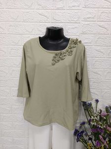 Sage Green Regular Top