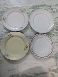 Vintage Dinner Plates (Set of 4)