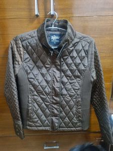 Cool Biker Jacket Brown