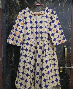 Cotton Flared Sleev Kurta