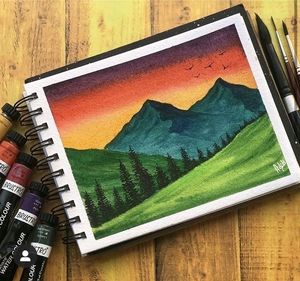 Poster Colour Paintings