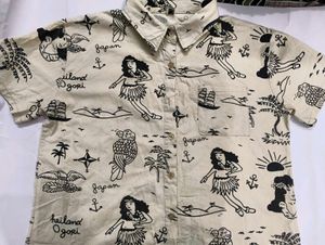 Graphic Printed Beach Shirt ❣️