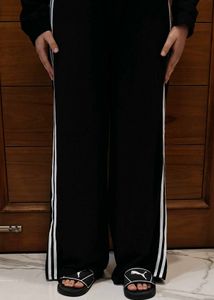 Women Stylish Black Track Pants