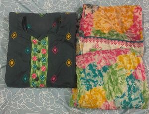 Pure cotton kurta set