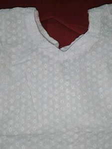 Chikankari Kurti For Kids