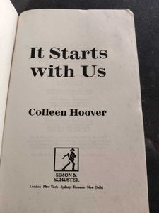 It Starts With Us by Colleen Hoover