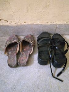Old And Used Footwear