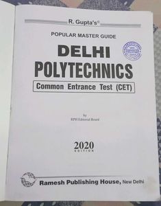Delhi Polytechnics (CET) Guide By R.Gupta