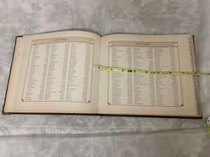 Vintage Classic Telephone Diary