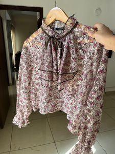 ZARA Printed Top