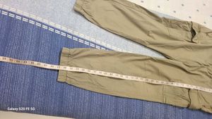 Beige Cargo Pants