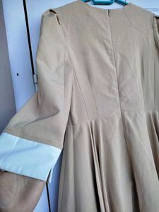 Korean Beige Dress