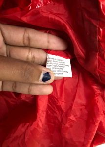 S.A.LD Red Puffer Jacket