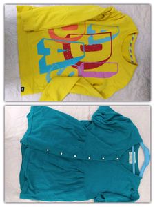 Set 1. Adidas Sweatshirt 2. Aquagreen Pearl Tops