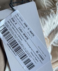 3D flower applique bra