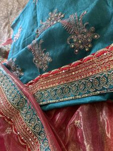 New Organza Saree 🧡