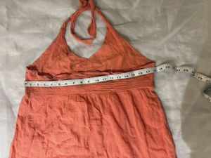 Boho Embroidered Halter Top