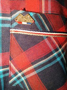 Red &amp; Blue Plaid Flannel Shirt