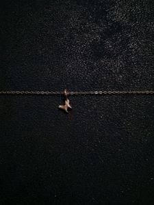 Silver Butterfly Locket Adjustable Free Size