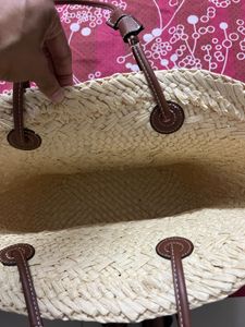 Loewe Raffia Basket Bag