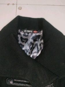 Lee cooper Stylish Black Coat - jacket