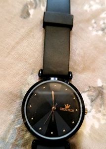 Crestello Watch In Black 🖤