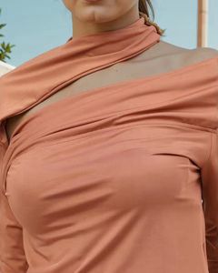 Stylish Cutout Long Sleeve Top shein brand new